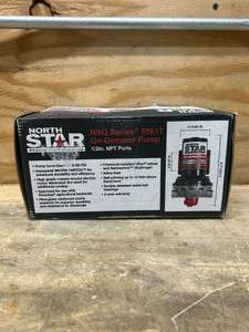 lot 244 image: NorthStar NSQ Series 5561T On-Demand Pump 12in. NPT Ports Msrp $224.99