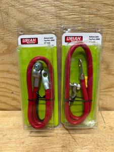 lot 111 image: Uriah Products Battery Mounting & Installation Parts for Battery, Red 25 Inch (lot of 2)