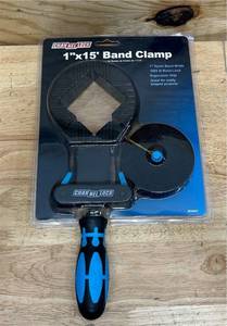 lot 114 image: CHANNELLOCK 1x15 Band Clamp