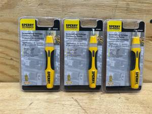 lot 116 image: 12-250 VACDC Voltage-Continuity-Screwdriver Tester (lot of 3)