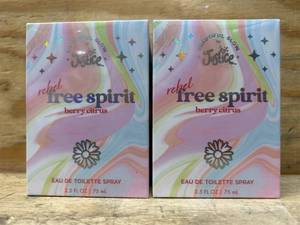 lot 130 image: Justice Rebel Free Spirit Berry Citrus lot of 2