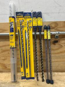 lot 138 image: IRWIN Drill Bit lot of 7