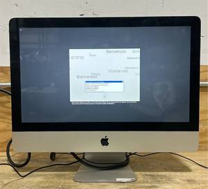 lot 142 image: Apple iMac 21.5 desktop computer (needs operating system)