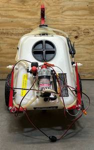 NORTHSTAR Tow-Behind Trailer Boom Broadcast and Spot Sprayer