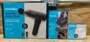 lot 144 image: Homedics lot of 3 non working