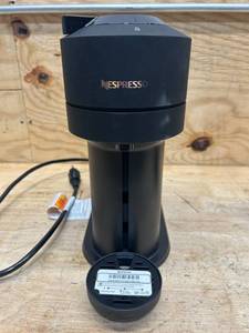 lot 148 image: Nespresso by DeLonghi Vertuo Next Premium Coffee and Espresso Maker in Black Matt