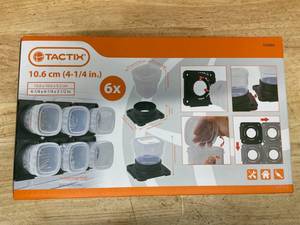 lot 163 image: Tactix Wall Mounted Jars (0919258.24)