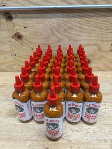 lot 184 image: EXPIRED Melindas Creamy Style Habanero Wing Sauce (lot of 36)