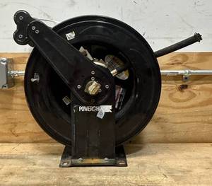 lot 193 image: POWERHORSE Retractable High Pressure Hose Msrp $199.99