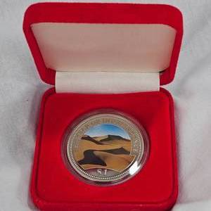 lot 5 image: 1995 Namibia $1 Proof Coin-Desert Independence