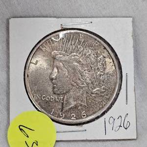 lot 63 image: 1926 S Peace $1