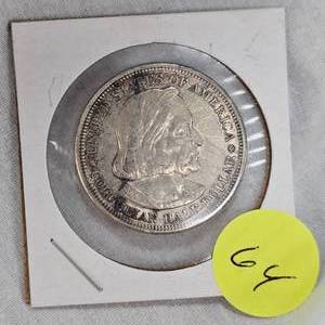 lot 64 image: 1893 Coumbian Expo 50c