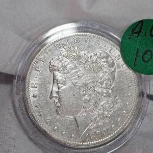 lot 104 image: 1879 Morgan $ AU