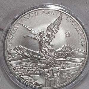 lot 82 image: 2016 2oz Plata Pura, .999 Silver