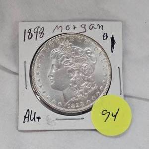 lot 94 image: 1898 Morgan $1 AU