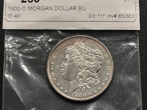 lot 9 image: 1900-O Morgan Dollar BU