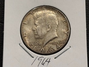 lot 13 image: 1964 Kennedy Half Dollar