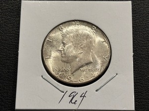 lot 90 image: 1964 Kennedy Half Dollar