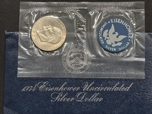 lot 22 image: 1974-S Eisenhower Silver Dollar Uncirculated
