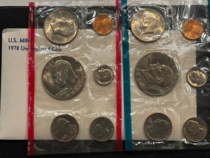 lot 29 image: 1978 P & D Mint Set