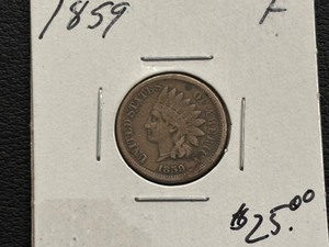 lot 42 image: 1859 Indian Head Cent