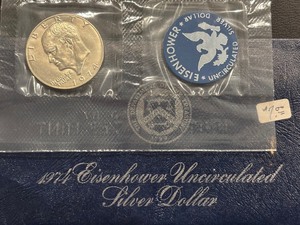 lot 57 image: 1974-S Eisenhower Silver Dollar Uncirculated