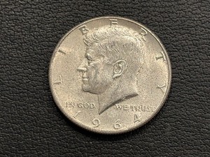 lot 67 image: 1964-D Kennedy Half Dollar