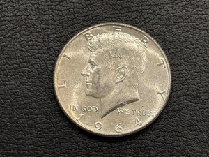 lot 68 image: 1964 Kennedy Half Dollar
