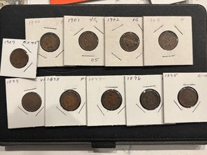 lot 74 image: Indian Head Cents