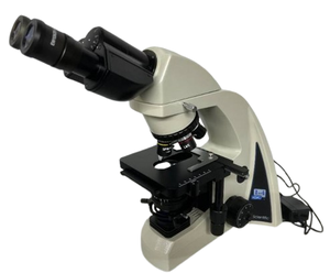 lot 15 image: WOW MSRP $2400 LW Scientific I4 Infinity Medical Grade Laboratory Power Lighted Binocular Microscope with 4 Objectives - Great Working Condition