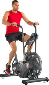 lot 4 image: MSRP $800 Schwinn AD6 Airdyne Bicycle -&nbspFor an intense, full-body cardio workout that builds strength and blasts calories - Exponential Wind Resistance - Excellent Working Condition