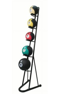 lot 35 image: Vertical CanDo Plyometric Ball Rack with 5-Ball Storage - Balls Not Included