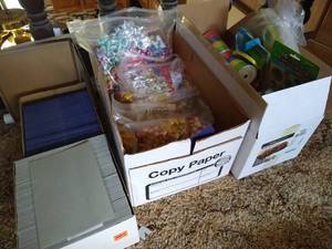 lot 52 image: Huge Lot of Envelopes, Ribbons & Bows