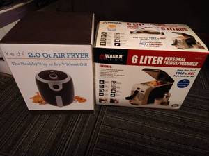 lot 178 image: Air Fryer & Mini WarmerCooler