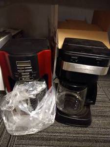 lot 179 image: (2) Coffee Makers - Mr. Coffee & Hamilton Beach