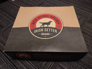 lot 183 image: NEW Red Wing Irish Setter Boots - Size 10