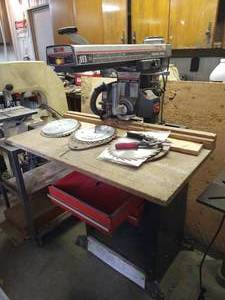 lot 248 image: Craftsman 10 Radial Saw With Blades