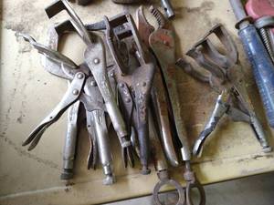 lot 261 image: Lot of (7) Specialty Vise Grips