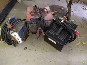 lot 275 image: (3) Battery Chargers