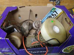 lot 298 image: Huge Box of Misc. - Chainsaw Chains, Etc Etc