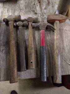 lot 304 image: (5) Hammers