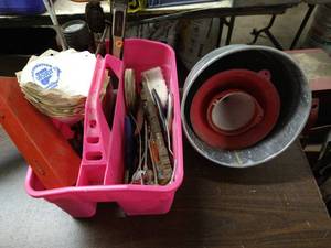 lot 307 image: Misc. Lot of Funnels, Etc