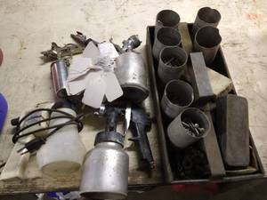 lot 318 image: Sprayers, Hardware, Etc