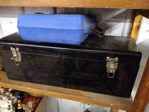 lot 352 image: Brand New Metal Tool Box & First Aid Kit
