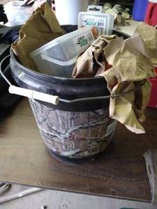 lot 384 image: Bucket of Nails & Screws