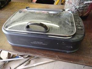 lot 385 image: Smokeless Electric Grill