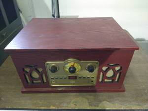 lot 394 image: Retro Radio, CD, Cassette & Turntable Player