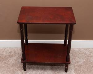 lot 22 image: Vintage Wooden Side Table  Small