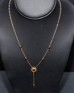 lot 24 image: Delicate 14K Gold Necklace