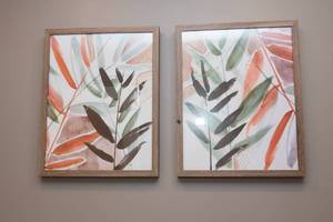 lot 69 image: Coordinating Wall Art  Set of Two - 15 x 19